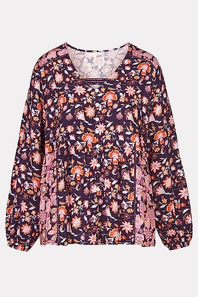 Himalaya Clothing Langarmbluse Langarm Bluse mit verspieltem Blumenprint - günstig online kaufen