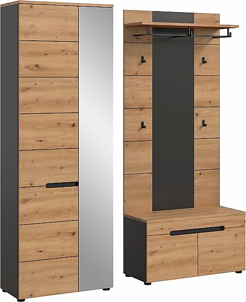 INOSIGN Garderoben-Set "REHAT, TOPSELLER, 3-teilig, Breite 160 cm, individu günstig online kaufen