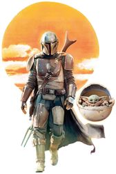 Komar Bild Mandalorian The Child Family günstig online kaufen