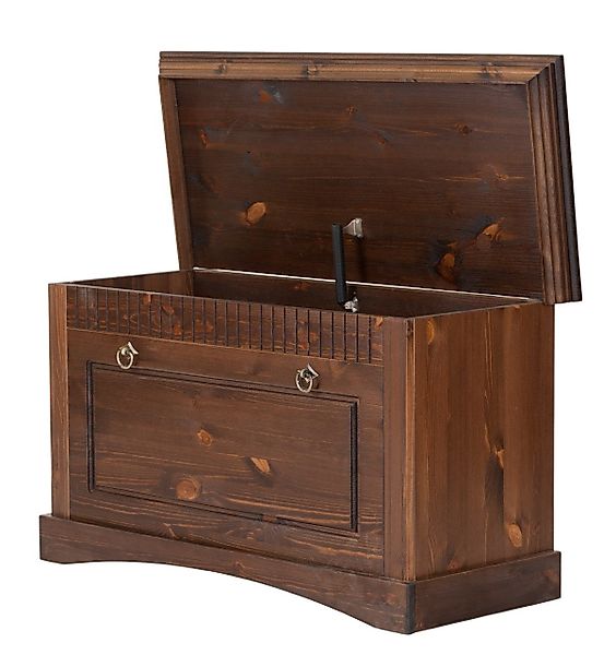 Clever-Moebel Truhe massive Truhe aus Kiefernholz, günstig online kaufen