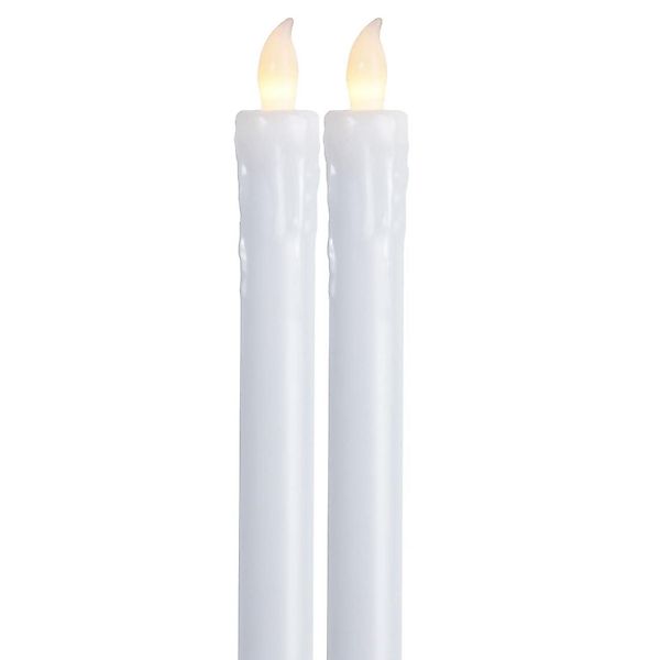 MARELIDA LED-Kerze LED Stabkerzen Echtwachs flackernde günstig online kaufen
