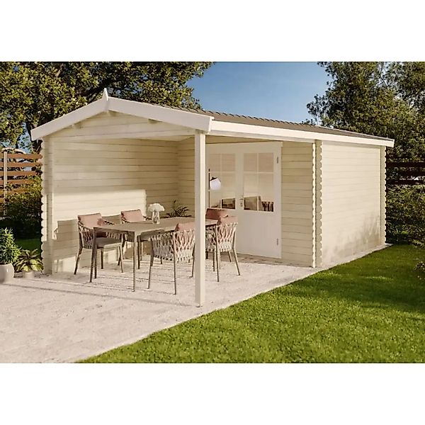 Alpholz Gartenhaus Holz Ruben-28, BxT: 596x348 günstig online kaufen