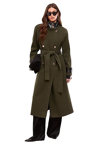 LIPSY Langmantel Lipsy Langer Mantel in Kroko-Optik, Petite (1-tlg) günstig online kaufen