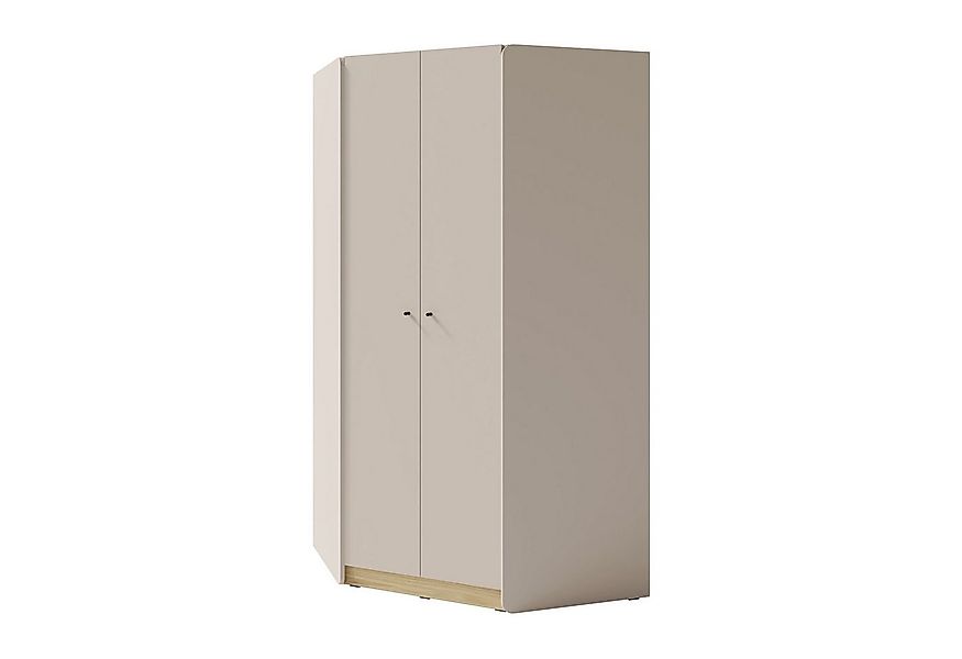 Beautysofa Eckschrank ALEX mit 2 Kleiderstangen und 8 Ablagen (erhältlich i günstig online kaufen