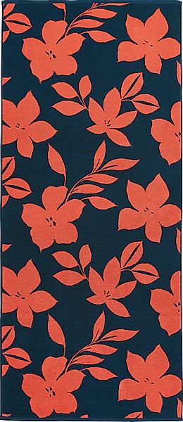 Dyckhoff Strandtuch Flowers, Zwirnfrottee (1-St), 100% günstig online kaufen