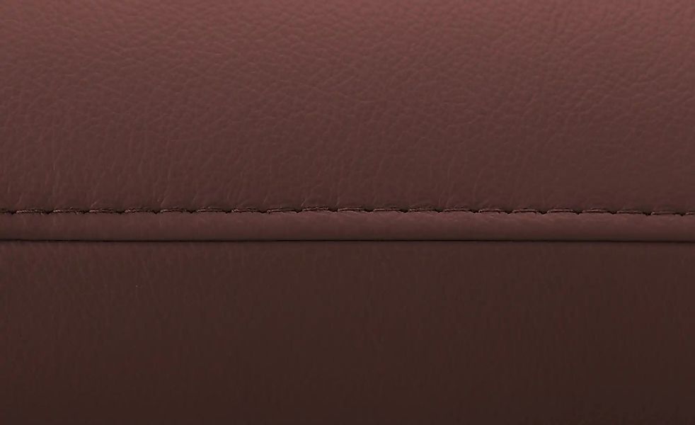 meinSofa Wohnlandschaft aus Leder Grace ¦ rot ¦ Maße (cm): B: 332 H: 89 T: günstig online kaufen