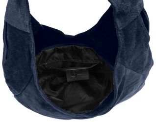 Caspar Schultertasche Große Damen Ledertasche Hobo günstig online kaufen