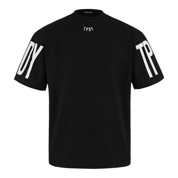 trueprodigy Oversize-Shirt Viktor F Logoprint Rundhals günstig online kaufen