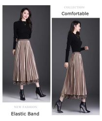 DEBAIJIA Plisseerock Damen Tüllrock Sommer Frauen günstig online kaufen