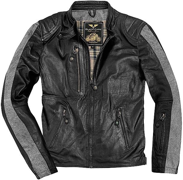 Black-Cafe London Motorradjacke Vintage Motorrad Lederjacke günstig online kaufen