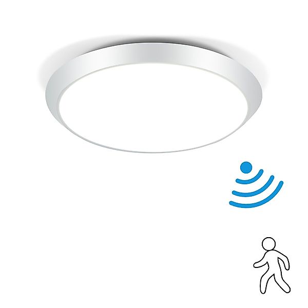 Nettlife LED Deckenleuchte mit Bewegungsmelder Weiß günstig online kaufen