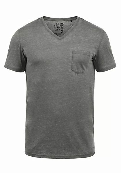 !Solid V-Shirt SDTheon Kurzarmshirt mit V-Ausschnitt günstig online kaufen