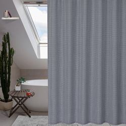 GarveeMore Duschvorhang Stoff-Duschvorhang, Leinenähnlicher Duschvorhang, W günstig online kaufen