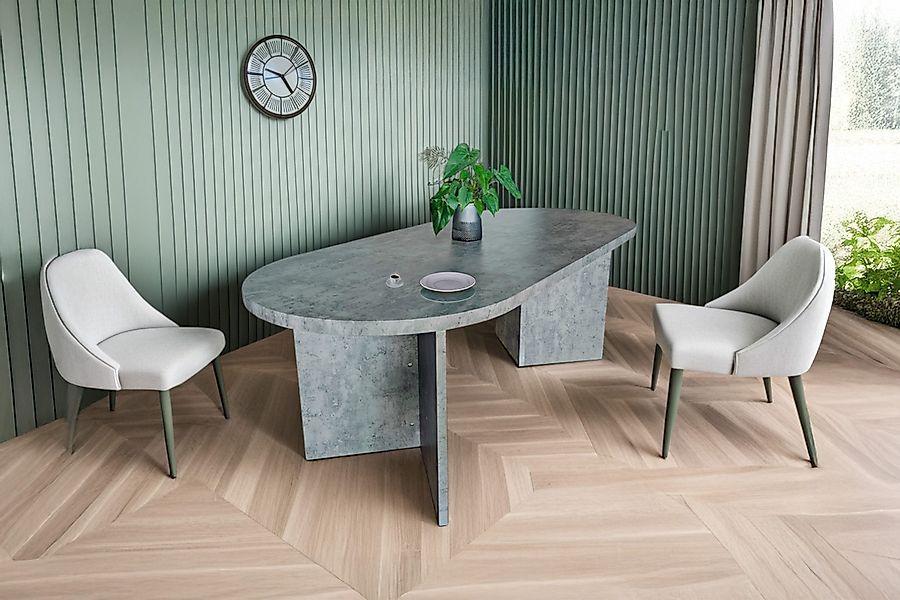 SAM® Esstisch Ova, ovale Tischplatte, V-Form, günstig online kaufen