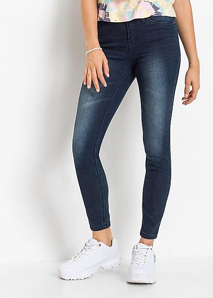 bonprix Skinny-fit-Jeans Skinny-fit-Passform, verkürztes 7/8-Bein, mit Five günstig online kaufen