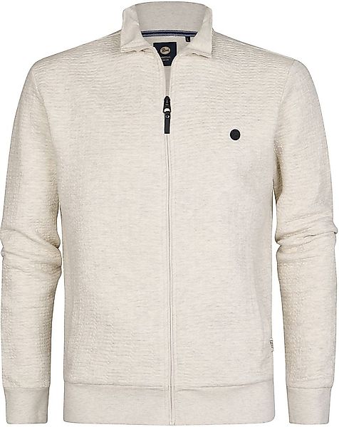 Petrol Strickjacke Starboard Greige - Größe 3XL günstig online kaufen
