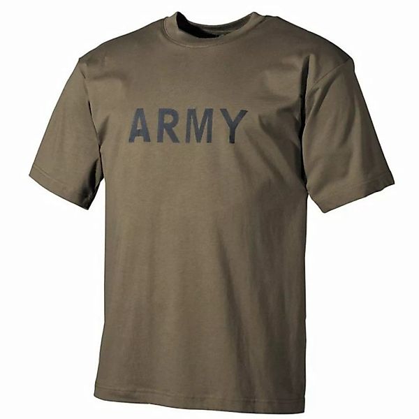 MFH T-Shirt T-Shirt, bedruckt, "Army", oliv S günstig online kaufen