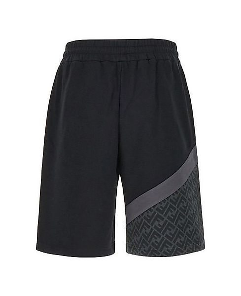 FENDI Bermudas Fendi Diagonal Bermudashorts Schwarz Herren günstig online kaufen