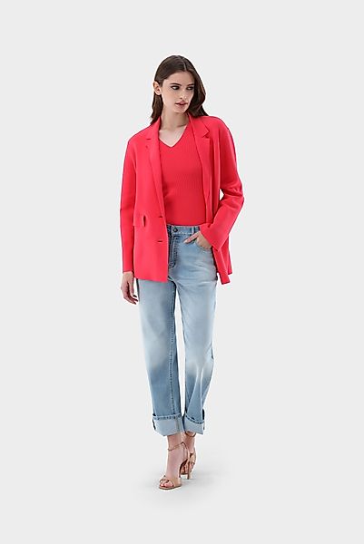 Strick-Blazer aus Air Cotton günstig online kaufen