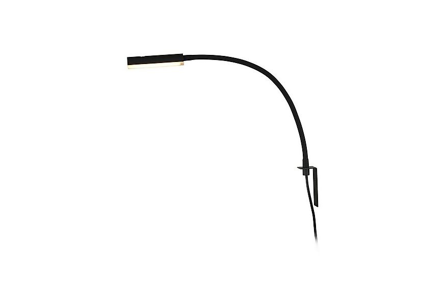 Lindby Wandleuchte Flexola, LED, Metall, Schwarz warmweiß IP20, 1 x 4 W LED günstig online kaufen