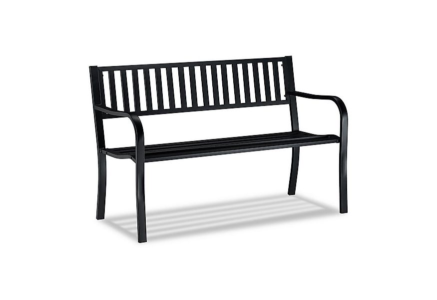 relaxdays Gartenbank mit Metallstrebe günstig online kaufen