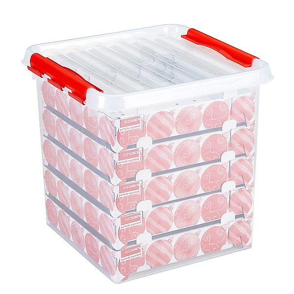 Sunware Aufbewahrungsbox Weihnachtskugelbox mit Trays für günstig online kaufen