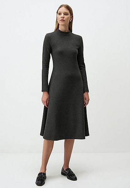 Jimmy Key Minikleid Halber Stehkragen Langärmlig Elegant Midi Kleid günstig online kaufen