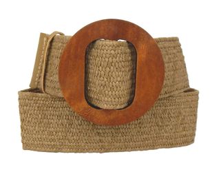 Ella Jonte Flechtgürtel Stretchgürtel mit Holzschnalle günstig online kaufen