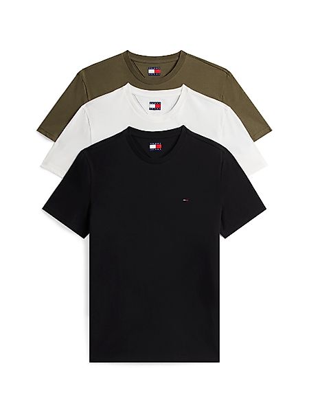 Tommy Jeans T-Shirt "TJM EXTRA SLIM 3 PACK" Packung, 3 Mit Rundhalsausschni günstig online kaufen