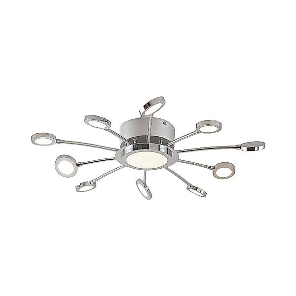 Lindby LED Deckenleuchte Meru, dimmbar, LED-Leuchtmittel günstig online kaufen