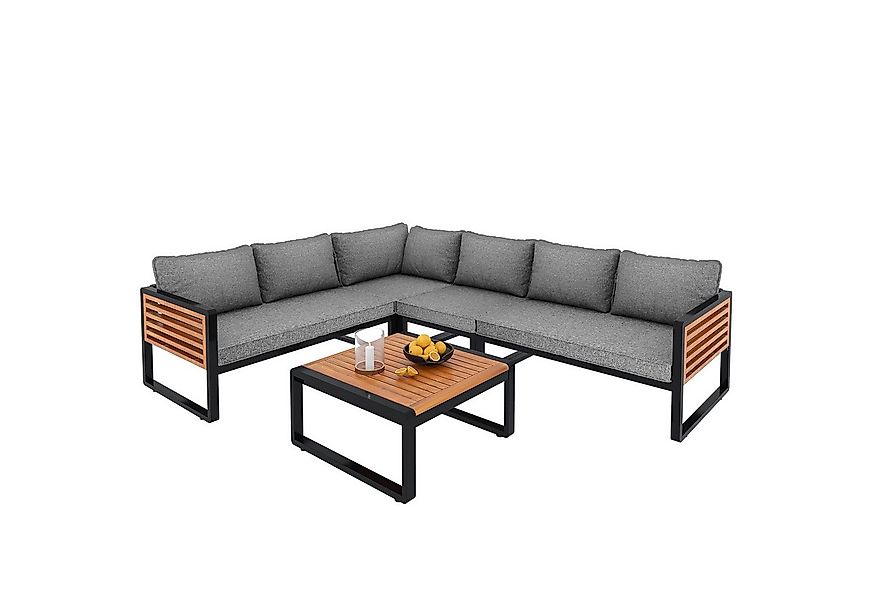 Odikalo Gartenlounge-Set Gartensofa-Set Modernes Outdoor-Sofa Gartenmöbel-S günstig online kaufen