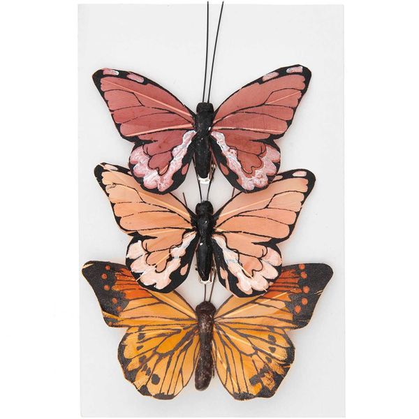 Rico Design Gartenstecker Schmetterling mit Clip günstig online kaufen