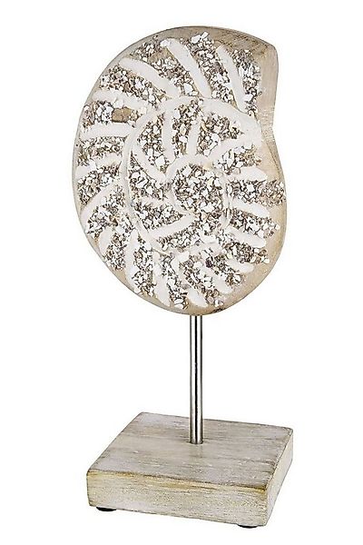 GILDE Dekoobjekt, Grosse maritime Dekofigur als Muschel Aufsteller Modell N günstig online kaufen