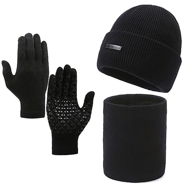 Coonoor Mütze & Schal Wintermütze-Schal Set,Schlauchschal günstig online kaufen