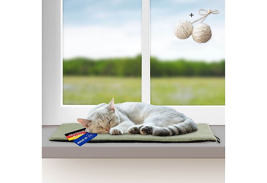 Rohrschneider Tierkissen Katzen Fensterliege selbstwärmende Katzendecke Kat günstig online kaufen