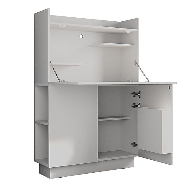 Vicco Regal-Schreibtisch Alena, Weiß, 85 x günstig online kaufen