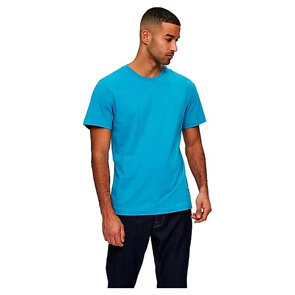 Selected Norman 180 Kurzärmliges S-t-shirt Mit O-ausschnitt L Bluejay günstig online kaufen