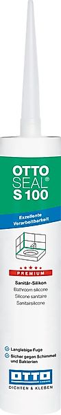 OTTO-Chemie Silikon Ottoseal S100 Premium-Sanitär-Silikon 300ml, Exzellente günstig online kaufen