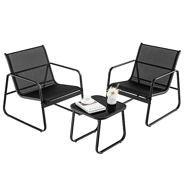 KOMFOTTEU Balkonset, (3-tlg), Gartenmöbel Bistroset mit günstig online kaufen