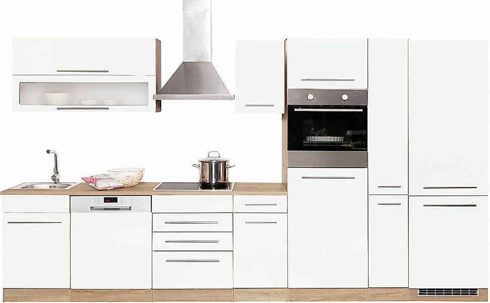 KOCHSTATION Küchenzeile »KS-Eton«, ohne E-Geräte, Breite 360 cm günstig online kaufen