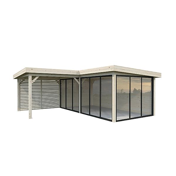 Palmako Pavillon Lenna Set 414 Slide Transparent 588 cm x 588 cm FSC® günstig online kaufen