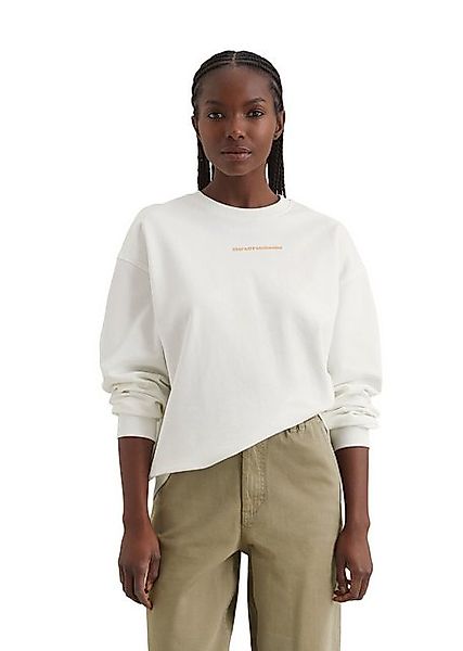 Marc O'Polo DENIM Sweatshirt oversized, mehrfarbiger Print auf dem Rücken günstig online kaufen