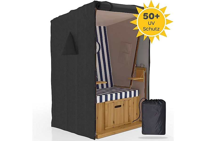Sanzaro Strandkorb-Schutzhülle, winterfest mit 600D Oxford Stoff, Reißfest günstig online kaufen