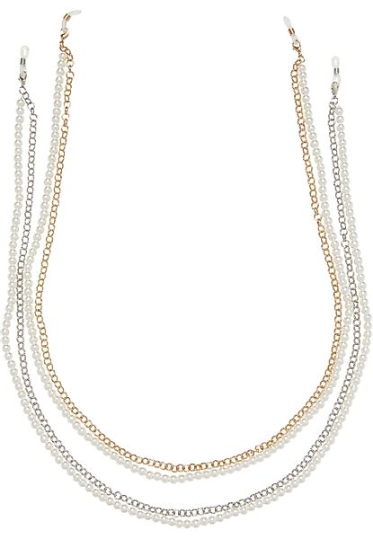 URBAN CLASSICS Sonnenbrille "Urban Classics Unisex Pearl layering Chain" günstig online kaufen