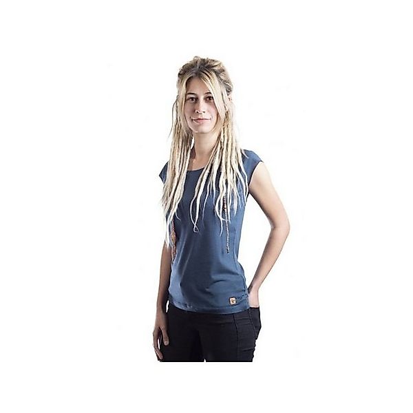 Life-Tree Rundhalsshirt Basic ’für Damen in blau’ (1-tlg., keine Angabe) günstig online kaufen