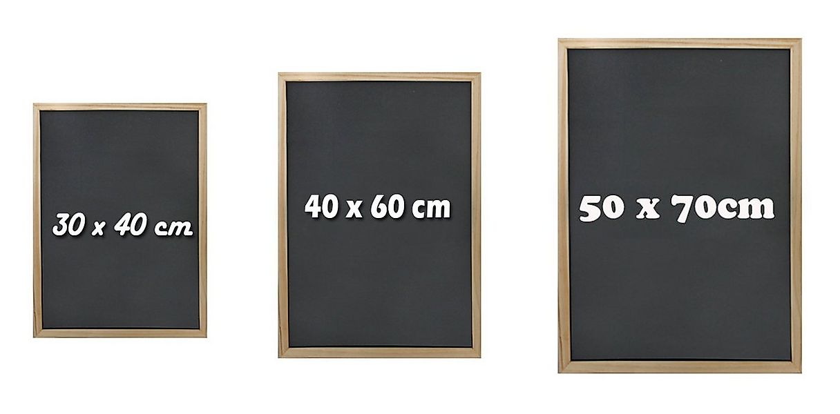 Yudu Wandtafel Kreidetafel Schreibtafel Wandtafel Tafel Holz günstig online kaufen