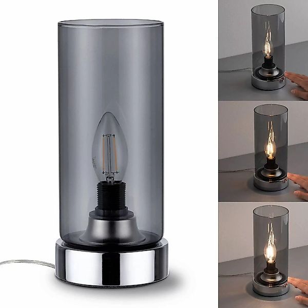 Paulmann Nachttischlampe Pinja, ohne Leuchtmittel, E14 günstig online kaufen