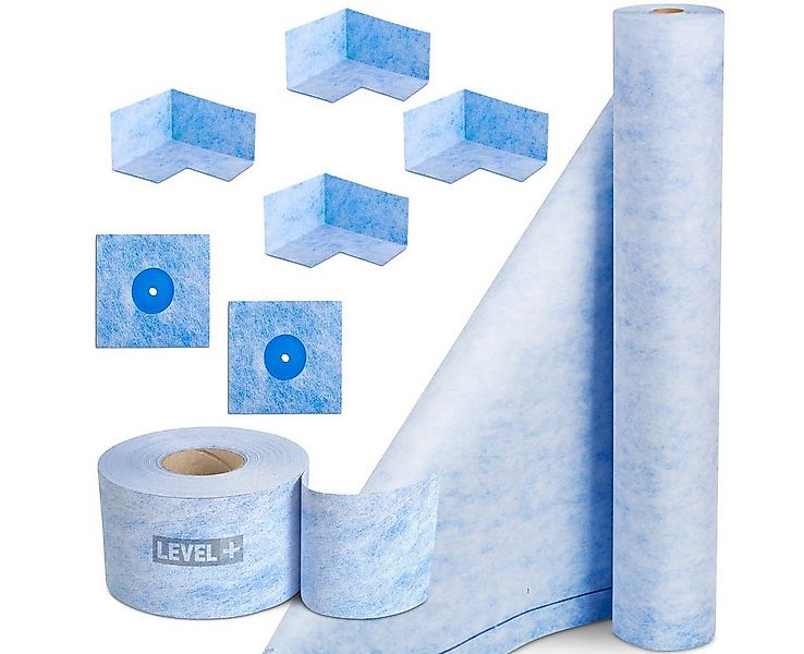 Level+ Fugendichtband Bandset Dusche Balkon Dichtband Dichtbahn Duschelemen günstig online kaufen