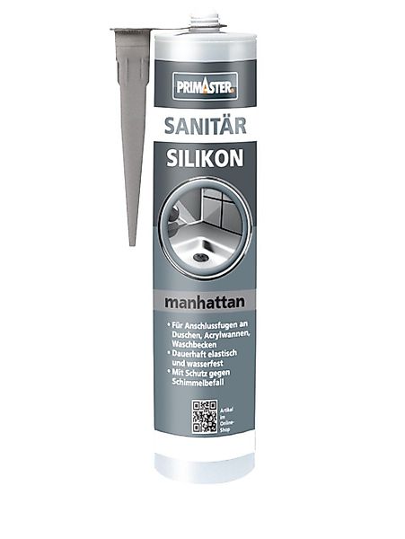 Primaster Silikon Primaster Sanitär Silikon manhattan günstig online kaufen