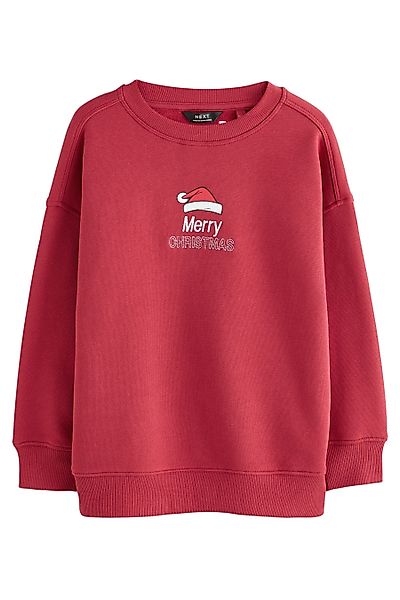 Next Sweater Sweatshirt mit weihnachtlichem Motiv günstig online kaufen